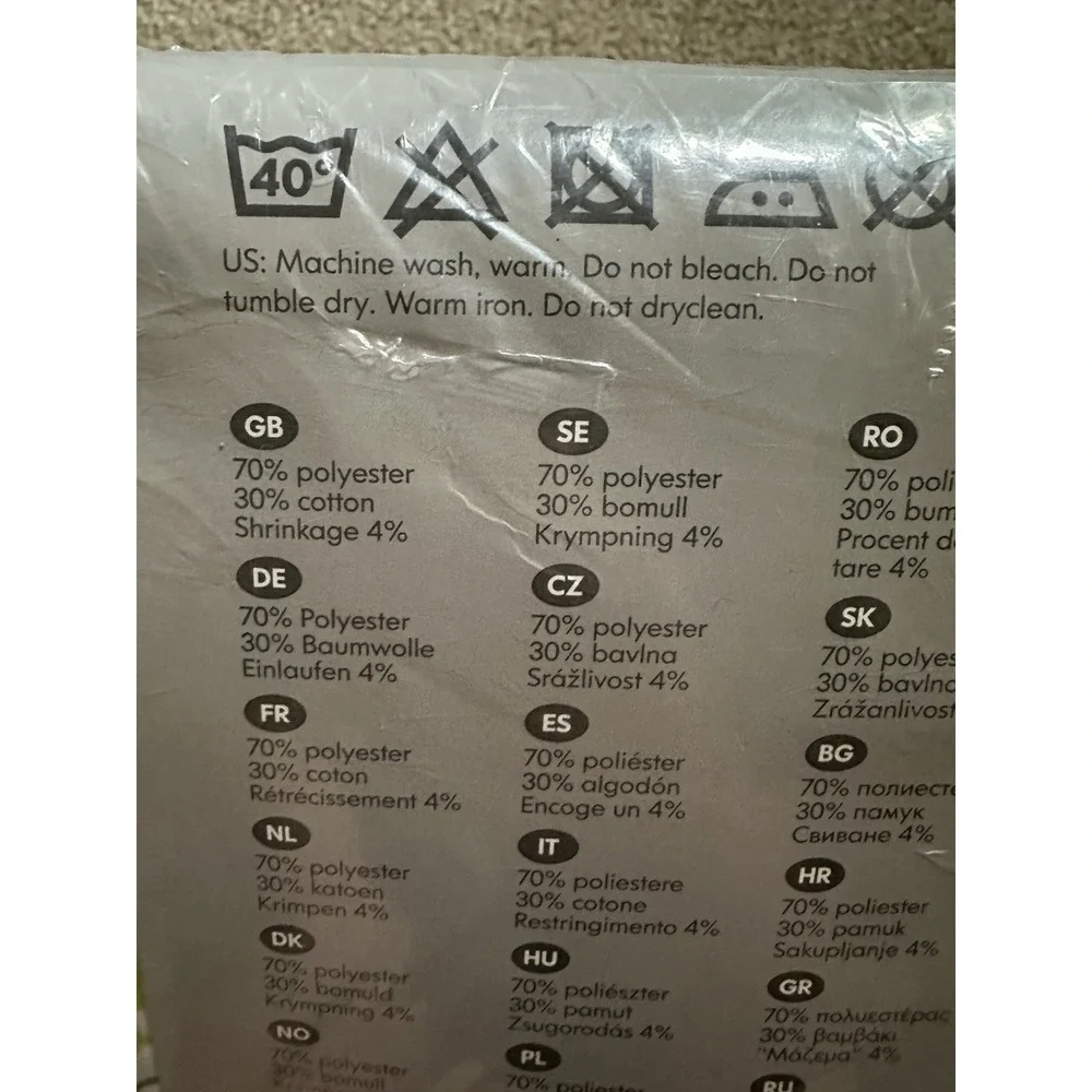 Ikea RENET Floral VTG Retro Curtains/Panels Set of 2-57x98 NEW In Package